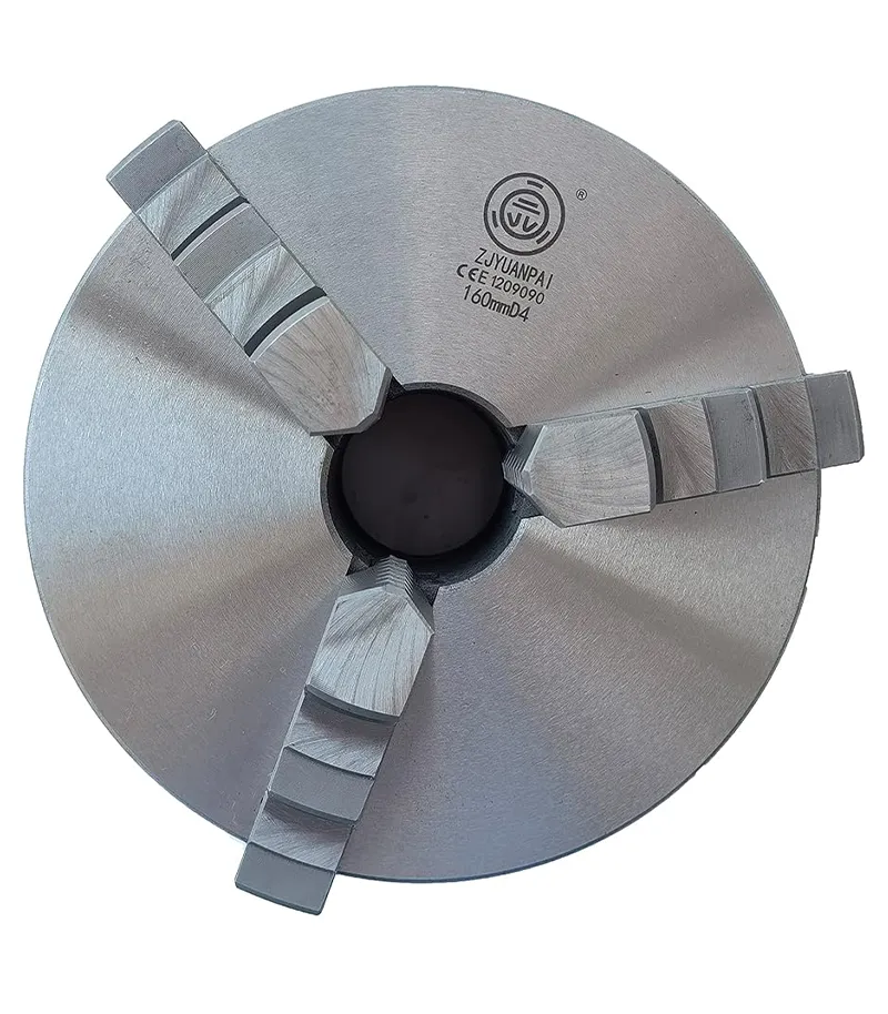 Yuanpai 160 mm 3 jaw lathe chuck 4 سه نظام تراشکاری