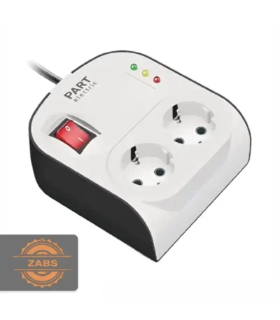 محافظ 2 خانه ارت دار با کلید، آنالوگ پارت الکتریک